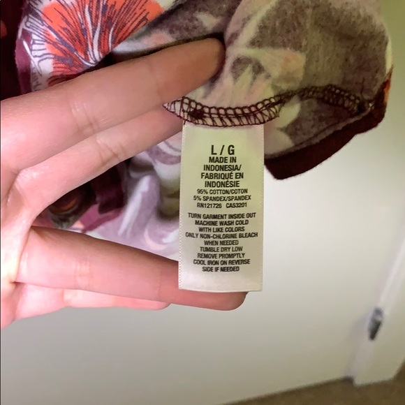 Red Floral Tie Front A-Line Flare Mini Dress - Picture 4 of 4